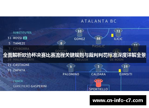 全面解析欧协杯决赛比赛流程关键规则与裁判判罚标准深度详解全景