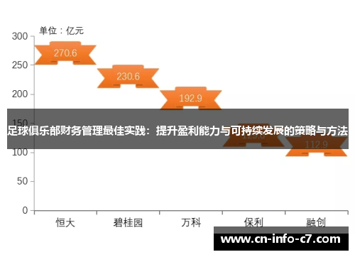 足球俱乐部财务管理最佳实践:提升盈利能力与可持续发展的策略与方法 足球俱乐部财务管理最佳实践:提升盈利能力与可持续发展的策略与方法