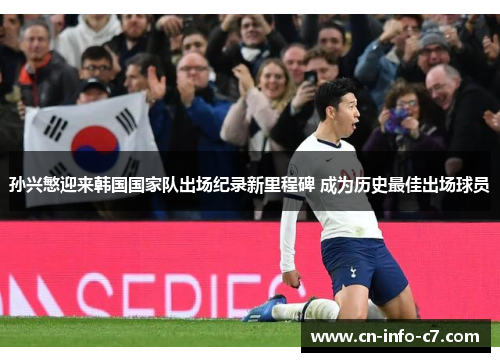 孙兴慜迎来韩国国家队出场纪录新里程碑 成为历史最佳出场球员